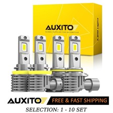 4-40X AUXITO H11 9005 LED Headlight Bulb Hi Low Beam Combo 6500K White Canbus M6 picture