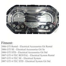 Speedometer Tachometer Digital Lcd 278002217 For Sea-Doo Gti Rental Se 06 4-Tec picture