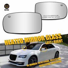 For 2012-2021 Chrysler 300 Left & Right Side Rear View Mirror Glass With Heated picture
