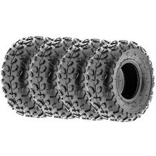 Set of 4,  145/70-6 145/70x6 ATV UTV Tubeless 6 Ply Tires  - SunF A014 picture