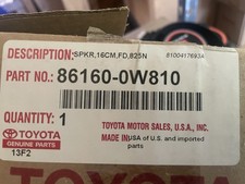 NEW 2003-05  TOYOTA  RAV4 JBL 86160-0W1810 FRONT SPEAKER   861600W810 picture