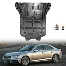 2Pcs Engine Splash Guard For Audi A4 2017-2024 Under Engine Shield Cover Board picture