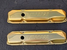 Mopar 440 383 413 Moroso Gold Anodized  Covers  Plymouth Dodge Vintage picture