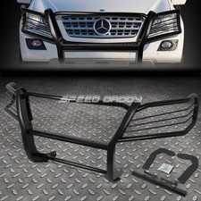 FOR 06-11 MERCEDES ML-CLASS W164 BLACK MILD STEEL FRONT BUMPER BRUSH GRILL GUARD picture