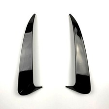 For Benz C Class W205 C43 C63 AMG Look Rear Bumper Air Vent Cover 2 Gloss Black picture