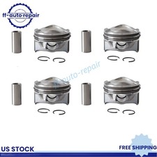 4pcs DS7Z6108F Piston Standard size Complete Piston Set For 2014-2020 Ford 1.5L picture