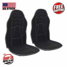 Car Seat Covers Fits Smart Front Seats 1+1 (Black) picture