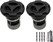 WARN 95060 Premium Black Manual Locking Hubs 35 Spline for 05-26 Ford Super Duty picture