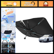 2026 Windshield Sun Shade Umbrella - Vinyl Coating Heat Shield for Car Protectio picture