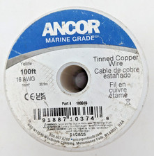 Ancor | #10 Yellow | 100ft | Spool Tinned Copper | 16AWG picture