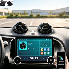 For Mercedes Benz Smart Forfour Fortwo 453 Android 15.0 Car Stereo Radio CarPlay picture