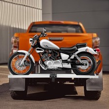 400lbs Hitch-mount Motorcycle Carrier Bike Hitch Mount Trailer Hitch Hauler Rack picture