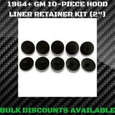 1964-2006 Pontiac GTO JUDGE Hood Liner Insulator Insulation Pad Clips Buttons GM picture