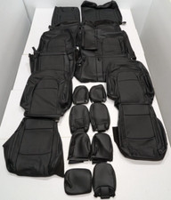 For Nissan Pathfinder SV 8 Passenger 2023-2025 Black Leather Seat Covers KR318 picture