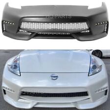 Fit 09-19 Nissan 370Z Nismo Style Front Bumper Cover with LED Light picture