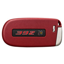 392 Red Key Fob Replacement Shell for Dodge Charger Challenger 5 Button picture