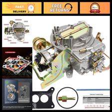 2 Barrel Carburetor 2100 2150 for Ford 289 302 351 F100 F250 F350 Jeep Mustang - picture