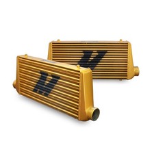 Mishimoto Universal Intercooler M-Line Eat Sleep Race Edition, All Gold picture
