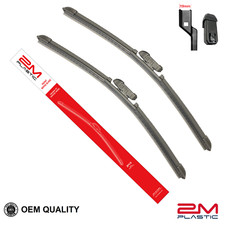 Front Windshield Wiper Blades For BMW 530i 530i xDrive 2017 - 2020 19