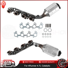 2x Exhaust Catalytic Converter for Toyota 4Runner Lexus GX470 2003-2004 V8 4.7L picture