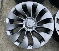 GENUINE 21x9.5 Tesla SINGLE Front Uberturbine Rim OEM Wheel 20 21 22 23 24 25 Y picture