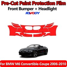 8.5Mil PreCut Front Bumper PPF Kit Film For BMW M6 Convertible-Coupe 2006-2010 picture