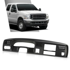 Fits 1999-2005 Ford Excursion Black Panel Instrument Cluster Trim Bezel | USA picture