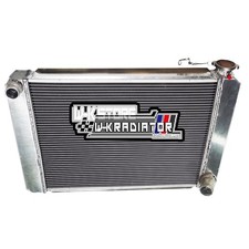 Universal 2-Rows Crossflow Aluminum Radiator For 27