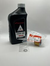 2022 + Honda Grom Motorcycle Oil Change Kit OEM Honda Parts Filter Crush Washer picture