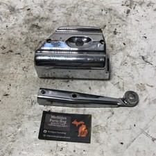 84-03 Harley Sportster 883 1200 OEM Chrome Rear Master Cylinder Cover w/ Mount picture
