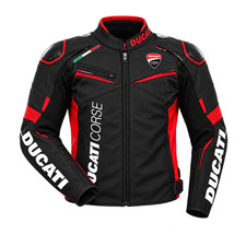 Cudura Ducati Corse C6 Black Men Motorbike Racing Cudura Jacket picture