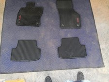 OEM Volkswagen MK7 GTI Rubber Floor Monster Mats Set (4) 2015-2023 picture