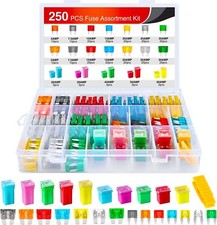 Nilight 250PCS Blade Jcase Car Fuse Assortment Kit Box Replacement Fuses picture
