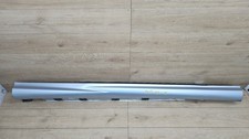 07-14 Mercedes C216 CL550 AMG Right Side Skirt Rocker Panel Molding Silver 9775 picture