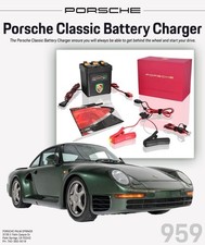 Genuine Porsche 959 Classic Battery Charger/Maintainer PCG-356-611-71 picture