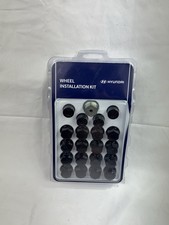 2022-25 OEM Hyundai Palisade Black Locking Lug Nut KIT S8F44AU000 picture