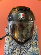 AGV Sportmodular Helmet Gloss Black Carbon XXL 61-62 CM Used Read picture