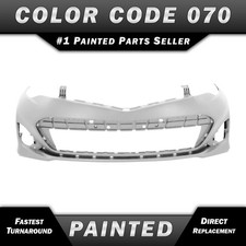 NEW Painted *070 Blizzard* Front Bumper Cover for 2013 2014 2015 Toyota Avalon picture