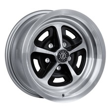 Moray Wheels Single Polished/ Gloss Black 15
