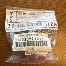 Toyota Lexus OEM 35230-21010 Transmission 3-Way Solenoid No 2 NOS Sealed picture