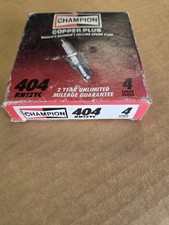 Champion Copper Plus 404 RN12YC Spark Plugs Pack of 4 Spark (Free Shipping) picture