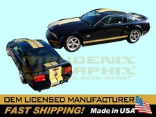 compatible with, 2006 2007 2008 Mustang SHELBY GT-H Lemans Racing Stripes 18.4