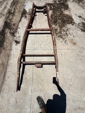 1932 Ford Frame Rails Chassis & Vintage Steel Body Tub Project Hot Rod Deuce picture