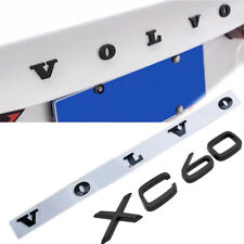 Volvo + XC60 Rear Trunk Lid Letter Logo Badge Nameplate Emblem Sport Gloss Black picture