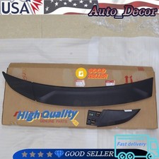 OEM R+L Hood Garnish Upper Molding Trim for Honda 15-20 Fit picture
