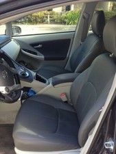 Clazzio PVC Synthetic Leather Custom Seat Covers for 2010-2015 Toyota Prius picture