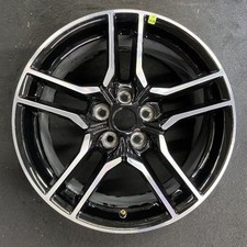 Ford Machined Black Mustang Factory Rim 18x8 2018-2023 Wheel OEM Original 10157 picture