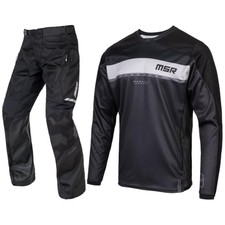 MSR Legend Offroad Dirt Bike Jersey and Pants Combo Black Large Jersey, 36