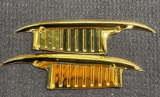 1961-1964 CHEVY IMPALA 24K GOLD PLATED DOOR HANDLE SCUFF GUARDS picture