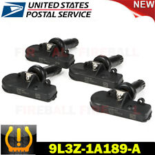 Set of 4 Genuine For Ford Motorcraft Tire Pressure Sensor TPMS OEM DE8T-1A180-AA picture